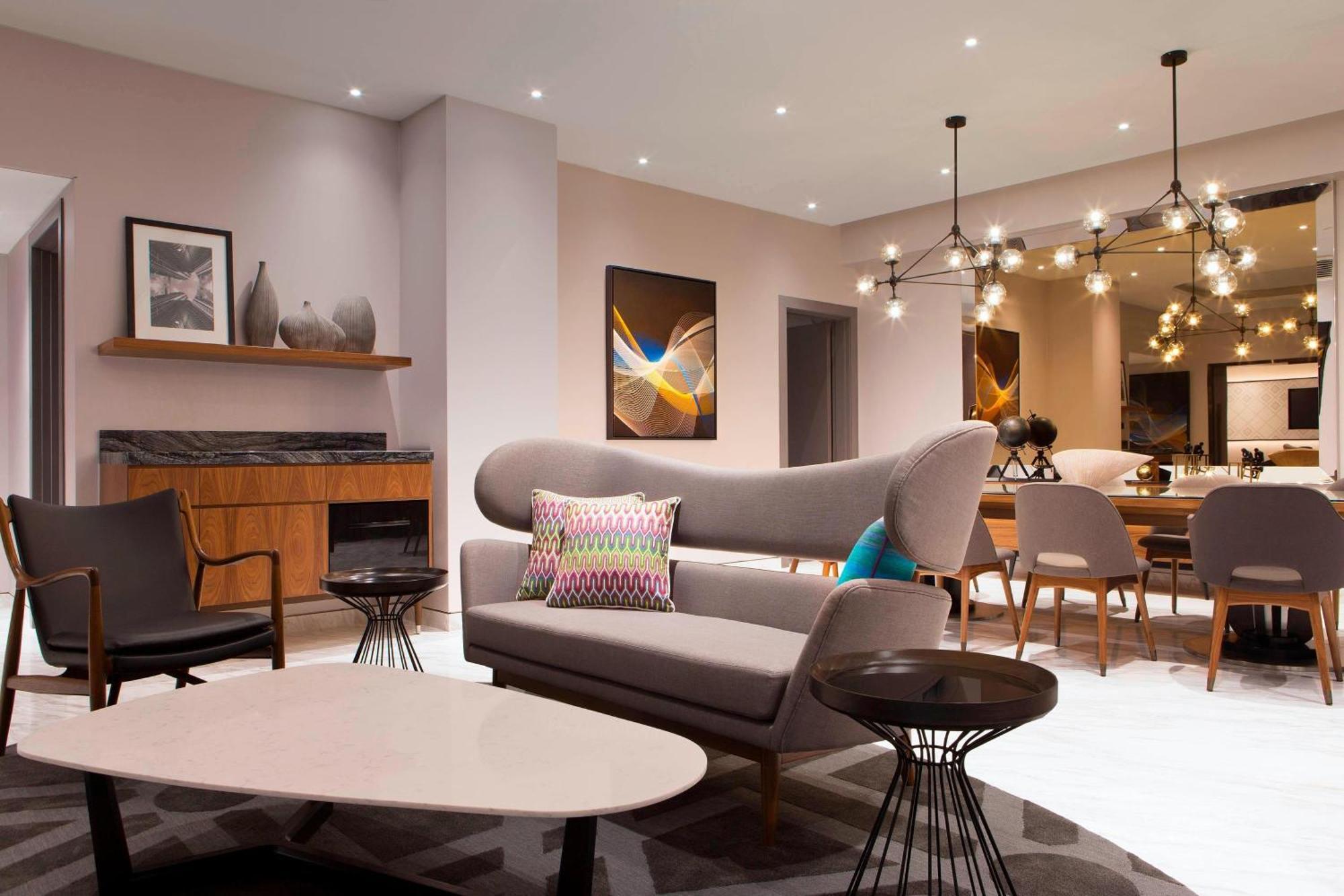 Le Meridien Kuala Lumpur Kültér fotó A living room